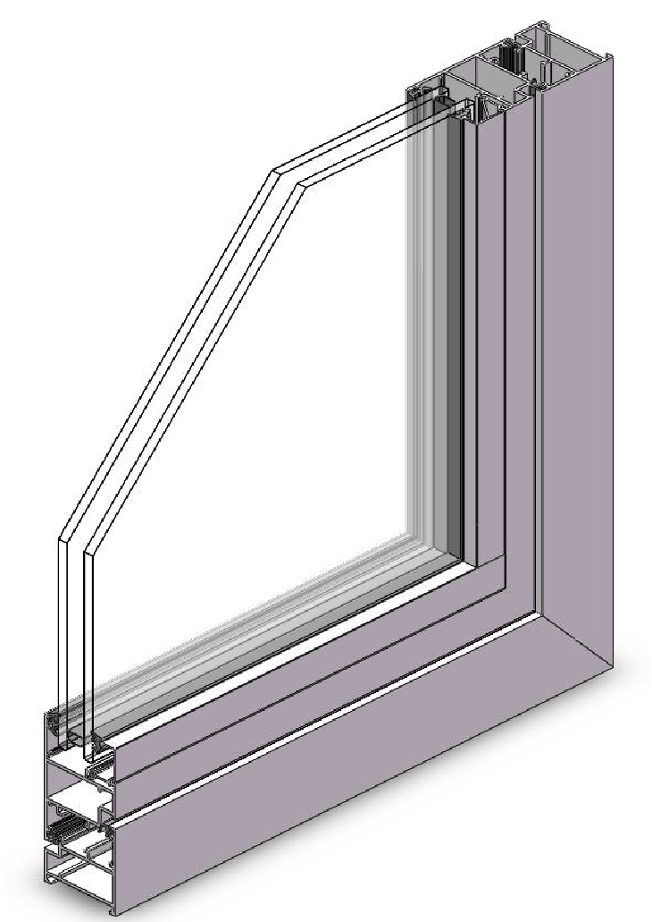 50 series external casement window [K value 2.9]